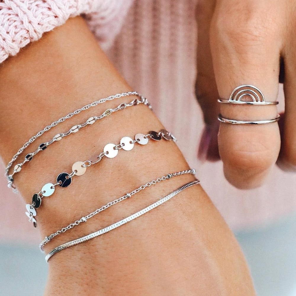 Pura Vida | "The Luma Set" by Aspyn Ovard | Bracelets and Rings (Size 9)